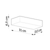 Kinkiet TAUGAN ceramiczny biały Sollux Lighting SL.0836