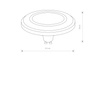 Czarna żarówka REFLECTOR DIFFUSER LED GU10 ES111 9W 3000K Nowodvorski 9342