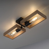 Lampa sufitowa drewniana FRANKY 2xE27 Just Light 15657-18