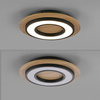 Okrągła lampa sufitowa 32cm drewniana TOLA LED 3000K Just Light 14560-18