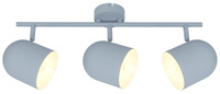AZURO LAMPA SUFITOWA LISTWA 3X40W E27 SZARY MAT Candellux 93-63229