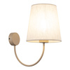 Kinkiet z abażurem z lnu CANDI SABIA 1xE27 Tk Lighting 11071