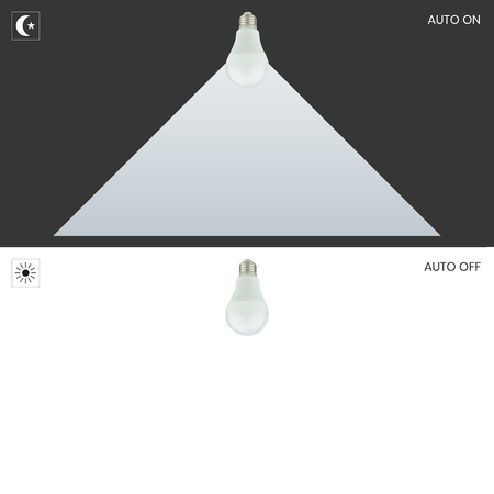 Żarówka Zmierzchowa LED 9W A60 E27 3000K Eko-Light EK8048