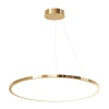 Lampa wisząca złoty pierścień 60cm Ringa LED PL0150-GD Yaskr