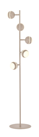 Lampa podłogowa piątka Biarritz LED kaszmirowa Aviano Lighting 3047-513