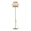 Lampa podłogowa w kolorze sabia  z abażurem 45cm KALUM LEN 1xE27 Tk Lighting 16223