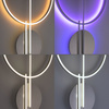 Kinkiet, lampa sufitowa Q-ARKOA sterownie pilotem i aplikacją RGB LED Paul Neuhaus 6154-55