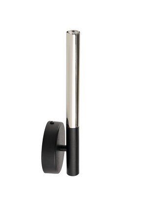 SOPEL LUX 1 kinkiet czarny/srebrny Sigma 40735