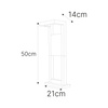 Czarna lampa ogrodowa LED 50 cm BERGAMO Kaja Lighting K-8254