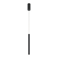 Cienka czarna lampa wisząca tuba 40cm LED 4000K Pro Base MOD159PL-L6B4K2 Maytoni