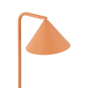 Lampa podłogowa metalowy stożek w kolorze pomarańczowym 1XE14 CONO SALMON Tk Lighting 16207