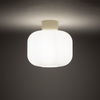 Okrągła lampa sufitowa z ryflowanym szklanym kloszem 1xE27 AURORA Nowodvorski 11970