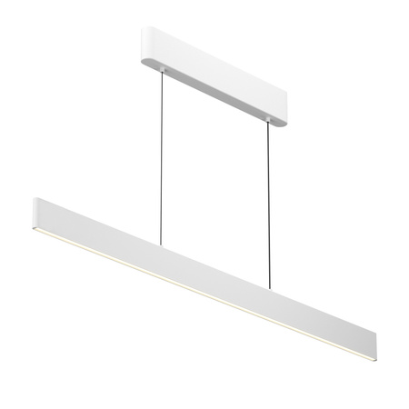 Biała lampa wisząca liniowa ze zmienną barwą światła Euphoria P109PL-36W2.7-6K-W Maytoni