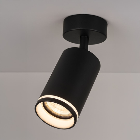 Oprawa Pipe Ring Spot Czarny 1xGU10 Milagro ML2067