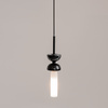Pojedyńcza czarna lampa wisząca 1xG9 Kyoto MOD178PL-01B Maytoni