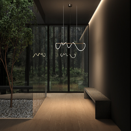 Lampa wisząca TAU LED Maytoni MOD166PL-L30G3K