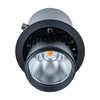 Oprawa sufitowa wpuszczana Tanto BL 3100LM RA90 czarna LED Italux RA-721R/BK-WW/12
