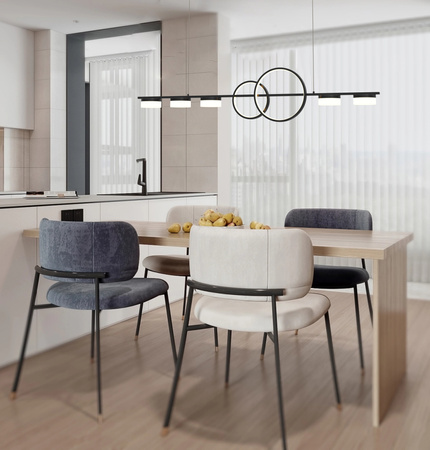 Lampa wisząca MESSINA siódemka LED Wofi Premium 7030-702