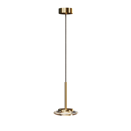 Lampa wisząca złota LED 3000K Maxlight P0649 Lunaris