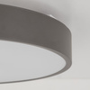 Okrągły brązowy plafon sufitowy 30cm VELIS BROWN LED 24W IP54 Tk Lighting 18281