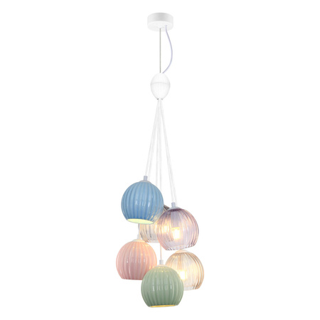Lampa wisząca Cases 6xE14 Italux PND-94794-6B-MLTI