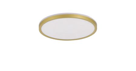 Lampa sufitowa okrągła w kolorze złotym BOVE LED/LED Zuma Line MS748500R-3-GD