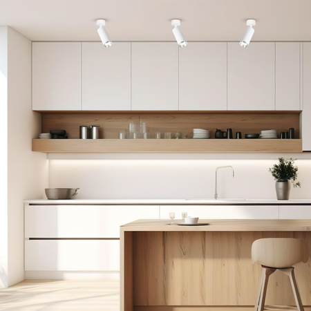 Oprawa Mica Spot Biały + Chrom 1xGU10 Milagro ML2095