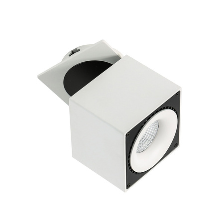 Oprawa podtynkowa Sevilla Square Recessed 4000K regulowana LED Italux SL7562/28W 4000K WH+BL