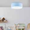 Lampa sufitowa plafon RONDO KIDS BLUE 38cm TK Lighting 3229
