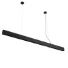 Lampa wisząca liniowa 120cm z punktowymi źródłami światła Sigi I LED czarna PL0126-BK Yaskr