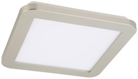 NEXIT LAMPA SUFITOWA PLAFON 22,5X22,5 12W LED IP44 SATYNA+BIAŁY 3000K Candellux 10-66824