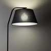 Lampa podłogowa 160cm z czarnym abażurem 1xE27 FORMO BLACK Tk Lighting 16185