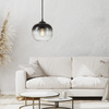 Lampa wisząca pojdeyńcza szklany klosz 19cm ZEA 1xE27 Just Light 15420-18