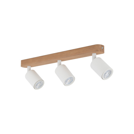Lampa sufitowa TOP WHITE WOOD TK Lighting 3296