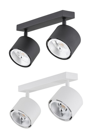 Lampa sufitowa spot CLEVLAND BLACK Argon 1032