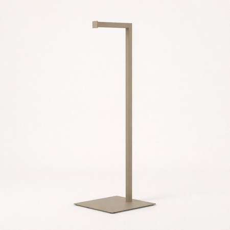 Prosty, beżowy stojak na papier KS-54 PAPER STAND z serii KAJA HOME
