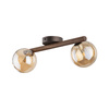 Oprawa sufitowa, kinkiet ESTERA WOOD ORZECH BURSZTYN 2XG9 Tk Lighting 11092