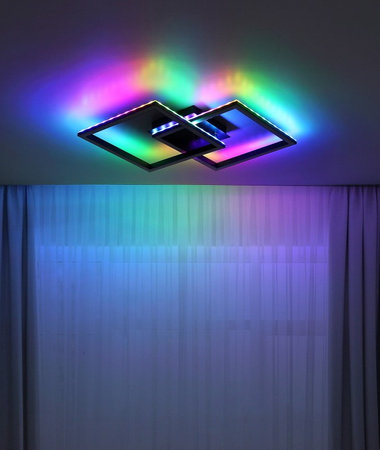 Lampa sufitowa JEPP LED RGB Globo 67277-40 sterowana pilotem
