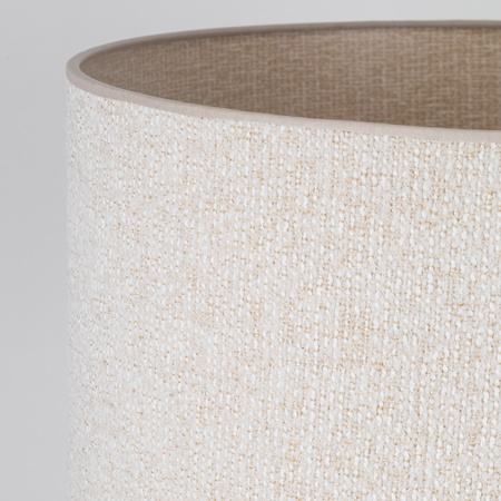 Lampa podłogowa w kolorze sabia z bezowym abażurem 1xE27 VELLUM SABIA Tk Lighting 16168