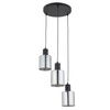 SIERRA BLACK LAMPA WISZĄCA 3 TK Lighting 6655