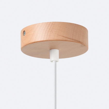 Lampa wisząca JAGA biała Sollux SL.1319