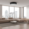 Lampa sufitowa, plafon RONDO BLACK 78cm TK Lighting 4409