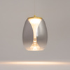Efektowna lampa wisząca złota z dymionym kloszem LED 3000K Splash MOD282PL-L8G3K Maytoni
