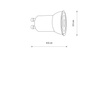 Żarówka REFLECTOR LED mini GU10 R35 4W 3000K Nowodvorski 10230