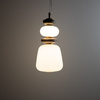 Pojedyńcza lampa wisząca z ceramiki i szkła w stylu Art Deco CERAMIC LED Nowodvorski 11702