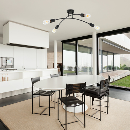 Lampa sufitowa HELIX BLACK TK Lighting 4687