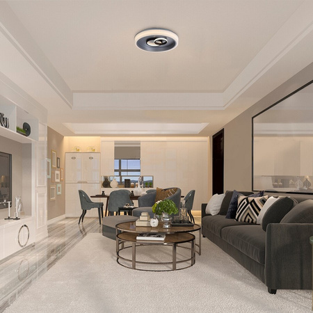 Lampa sufitowa plafon okrągły 50cm PORTIA LED Rabalux 3319