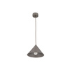 Lampa wisząca metalowy stożek w odcieniu brązu 21cm CONO S NEW BROWN 1xE27 Tk Lighting 11375