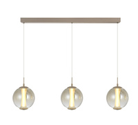 Lampa wisząca trójka prosta Orleans kaszmirowa Aviano Lighting 7041-313