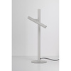 Biała prosta lampka stołowa kierunkowa LED 3000K TROST TABLE WHITE Azzardo AZ7201